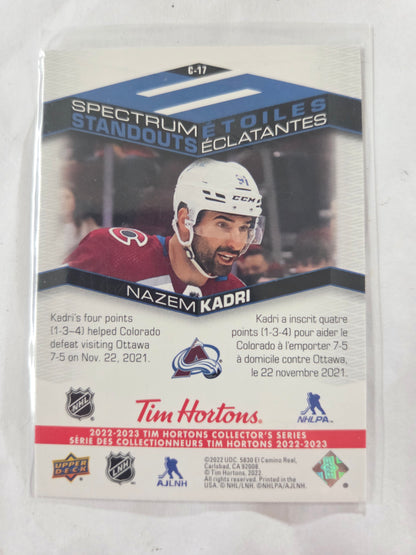 Nazem Kadri Upper Deck Spectrum Standouts [Colorado Avalanche]