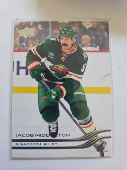 Jacob Middleton Upper Deck Series 1 #82 [Minnesota Wild]