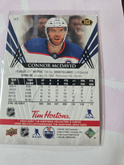 Connor McDavid Upper Deck 10th Edition #97 [Edmonton Oilers]
