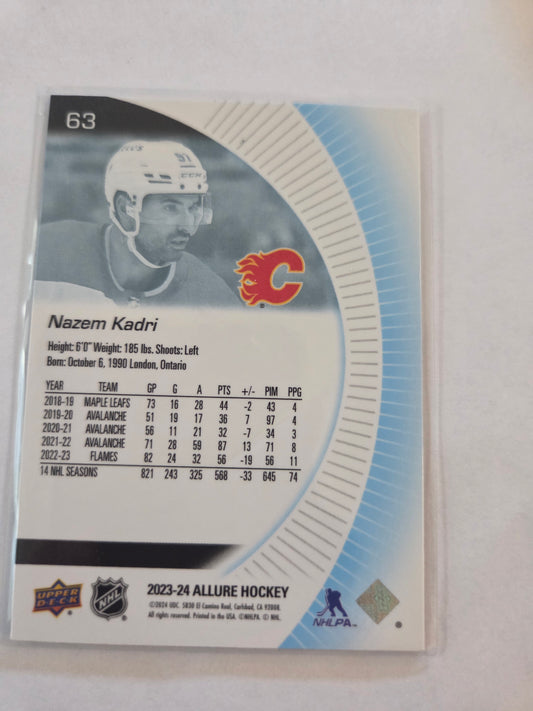 Nazem Kadri Upper Deck Allure Hockey #63 [Calgary Flames]
