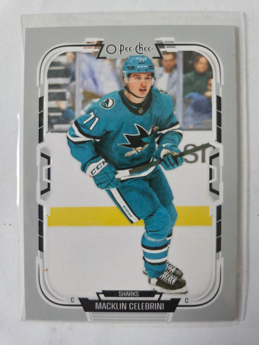 Macklin Celebrini O-Pee-Chee Hockey #119 [San Jose Sharks]