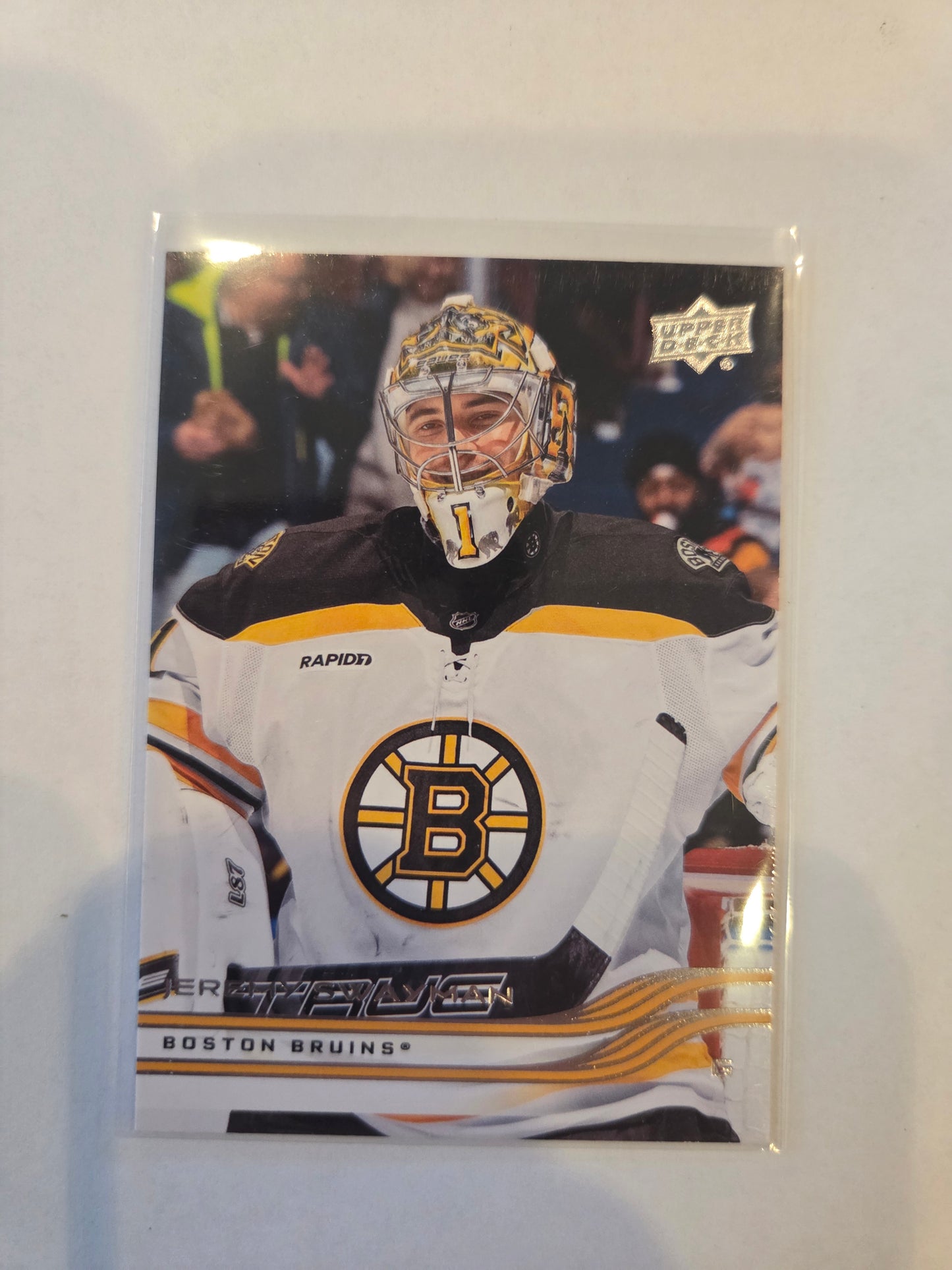 Jeremy Swayman Upper Deck Series 2 #257 [Boston Bruins]