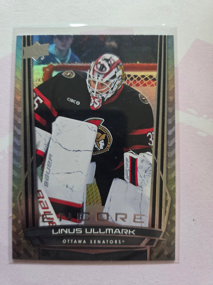 Linus Ullmark Upper Deck Series 1 Hockey Encore [Ottawa Senators]