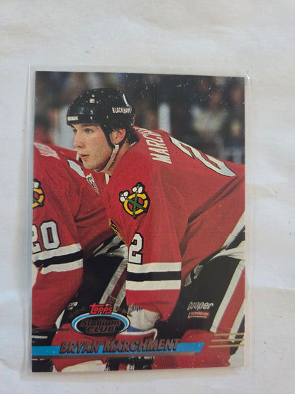 Bryan Marchment Topps Stadium Club #161 [Chicago Blackhawks]