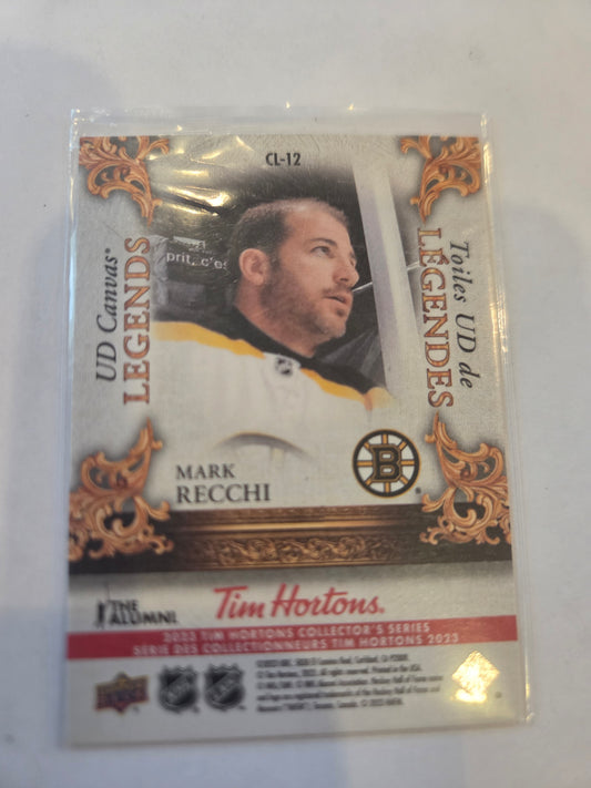 Mark Recchi Upper Deck UD Canvas Legends [Boston Bruins]