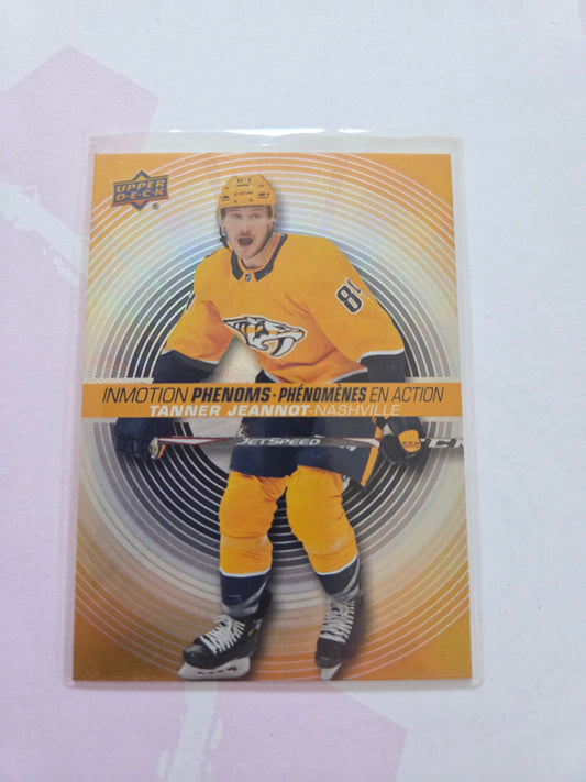 Tanner Jeannot Upper Deck Inmotion Phenoms [Nashville Predators]