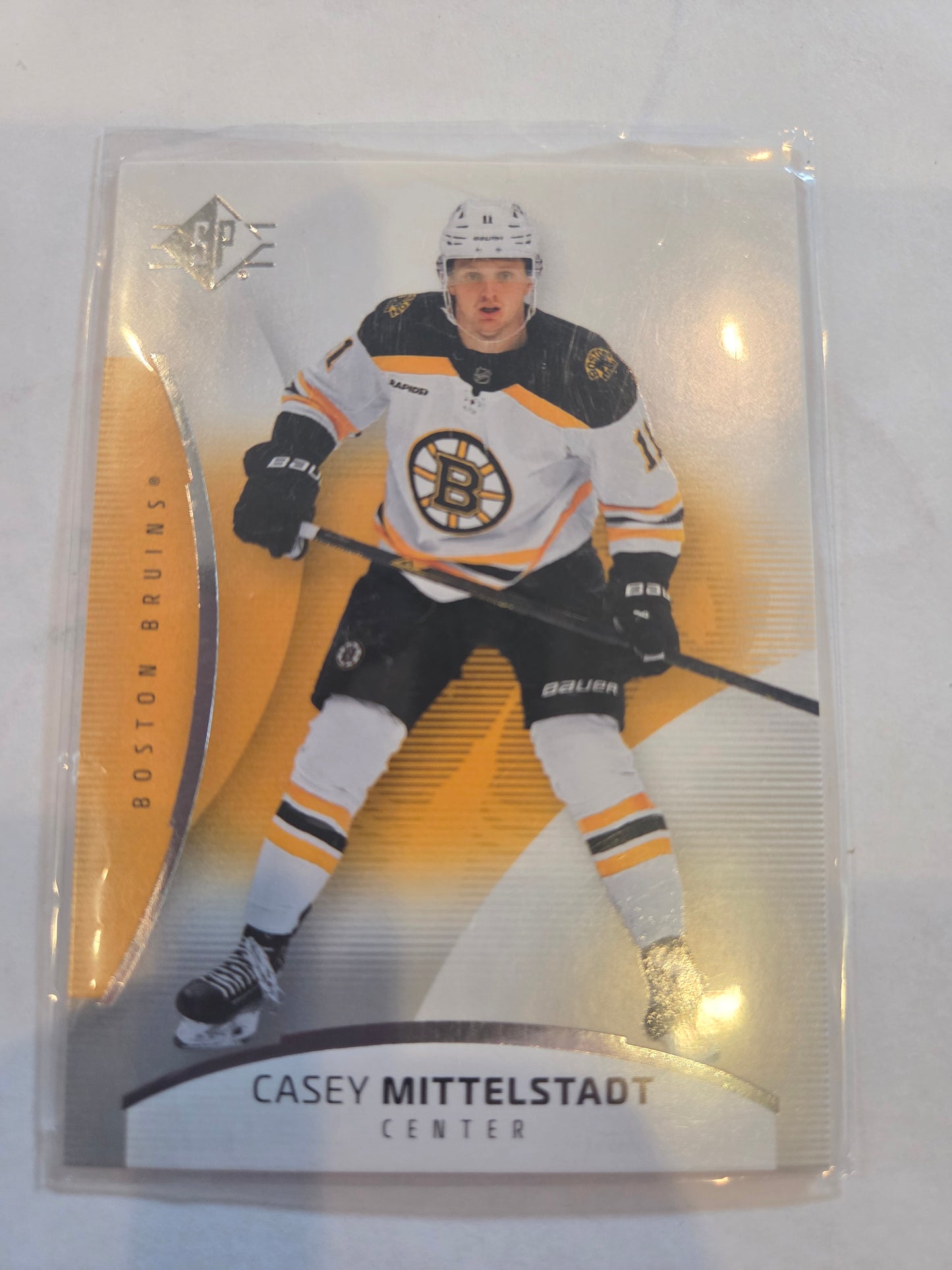 Casey Mittelstadt SP Hockey #74 [Boston Bruins]