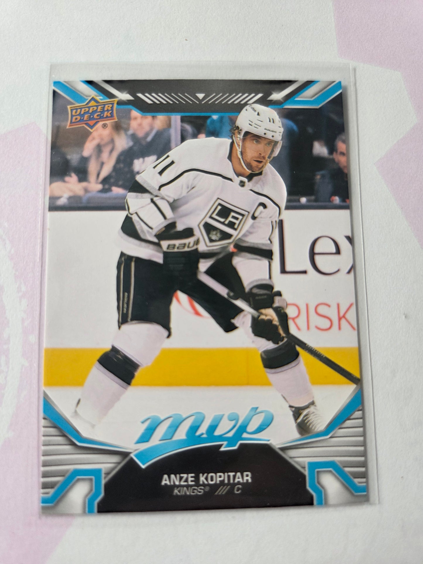 Anze Kopitar Blue Upper Deck MVP Hockey #19 [Los Angeles Kings]