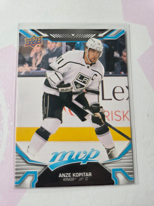 Anze Kopitar Blue Upper Deck MVP Hockey #19 [Los Angeles Kings]