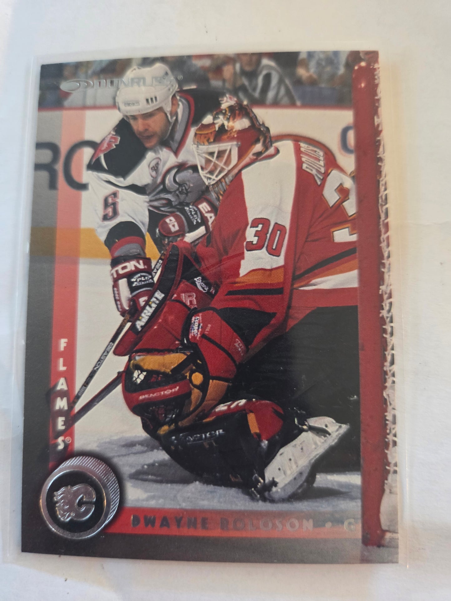 Dwayne Roloson Donruss #148 [Calgary Flames]