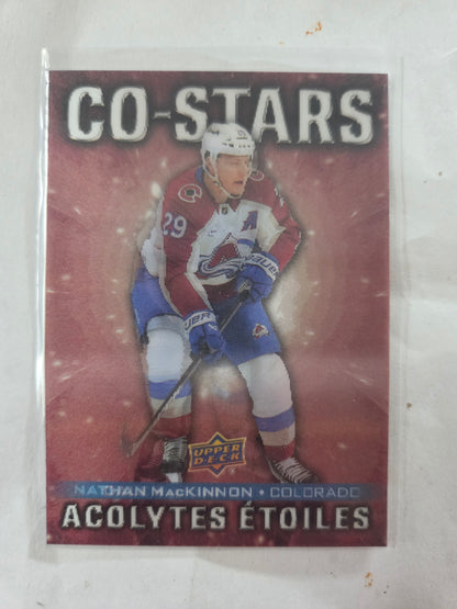 Cale Makar/Nathan MacKinnon Upper Deck Co-Stars [Colorado Avalanche]