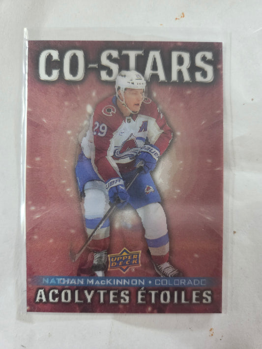 Cale Makar/Nathan MacKinnon Upper Deck Co-Stars [Colorado Avalanche]