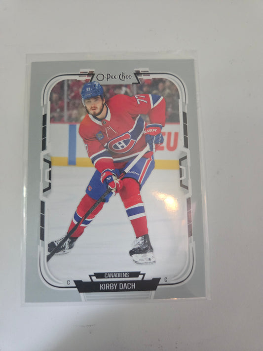 Kirby Dach O-Pee-Chee Hockey #323 [Montreal Canadians]