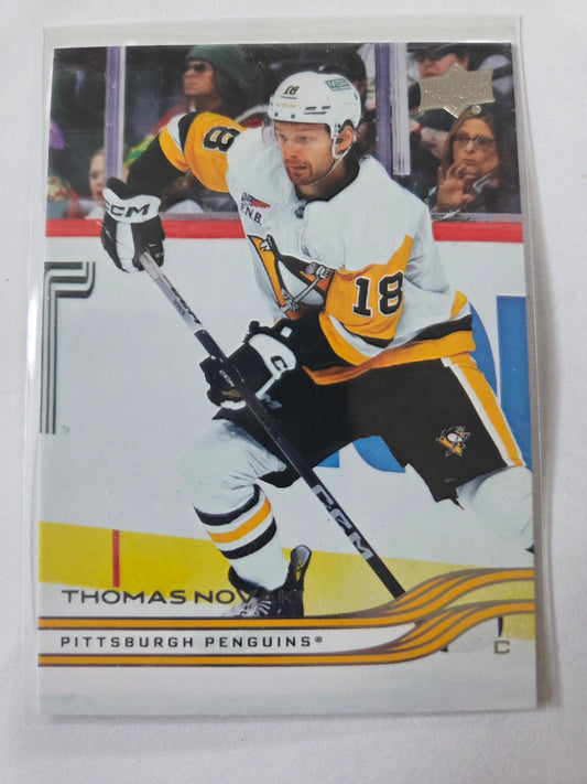 Thomas Novak Upper Deck Series 2 #387 [Pittsburgh Penguins]