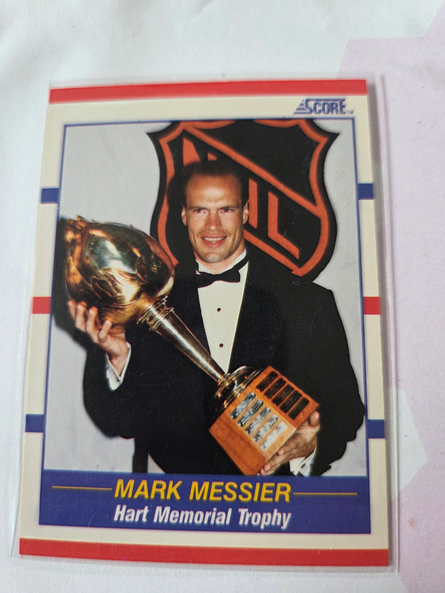 Mark Messier NHL Score 1990 Hart Memorial Trophy #360 [Edmonton Oilers]
