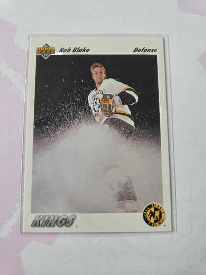 Rob Blake 91/92 Upper Deck All Rookie Team #43 [Los Angeles Kings]