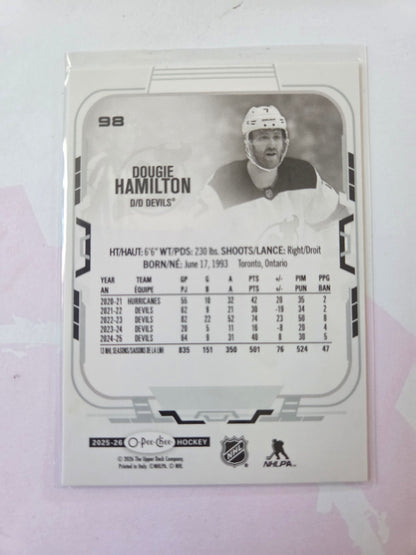 Dougie Hamilton O-Pee-Chee Hockey #98 [New Jersey Devils]