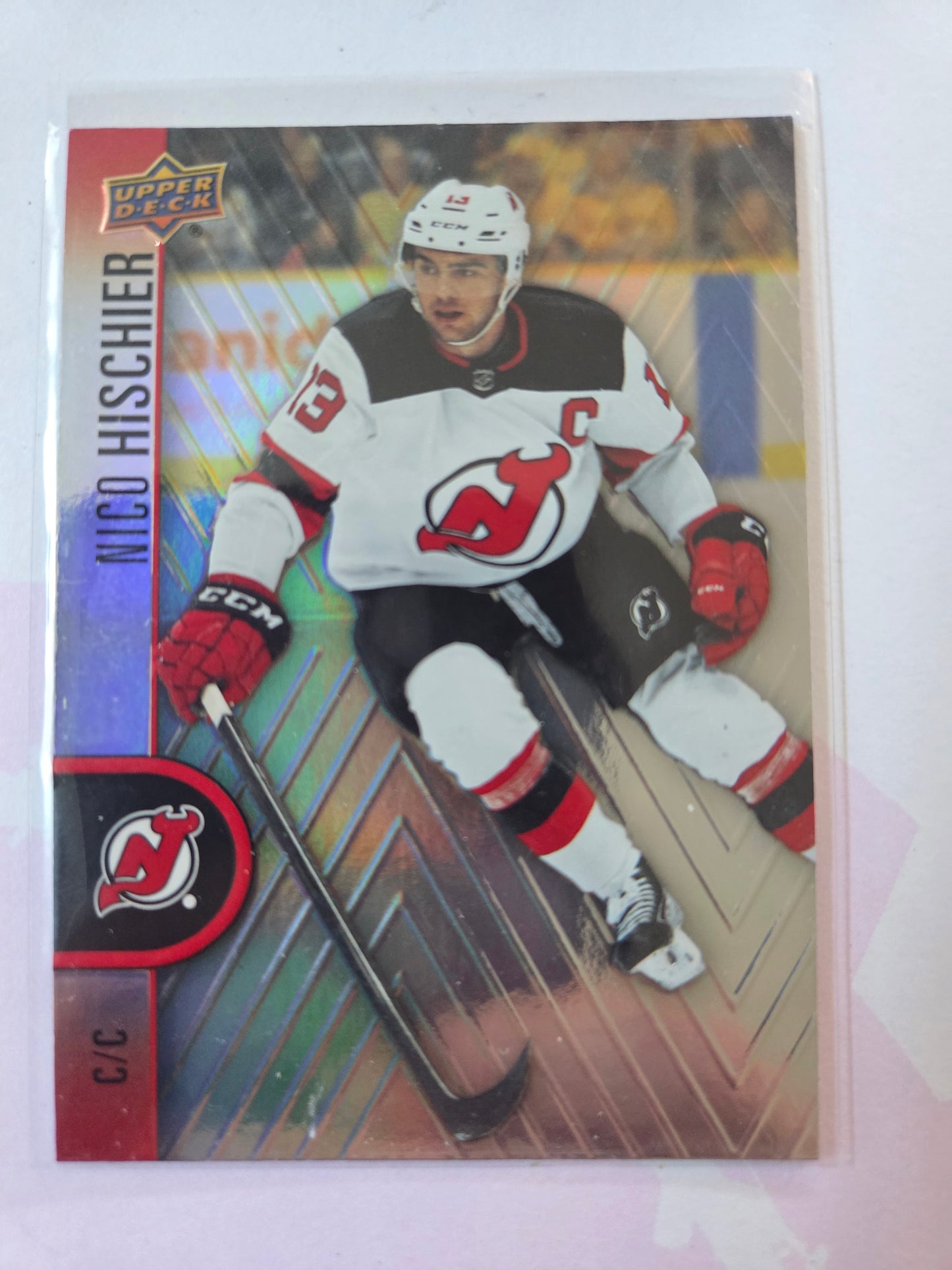 Nico Hischier Upper Deck Tim Hortons #106 [New Jersey Devils]
