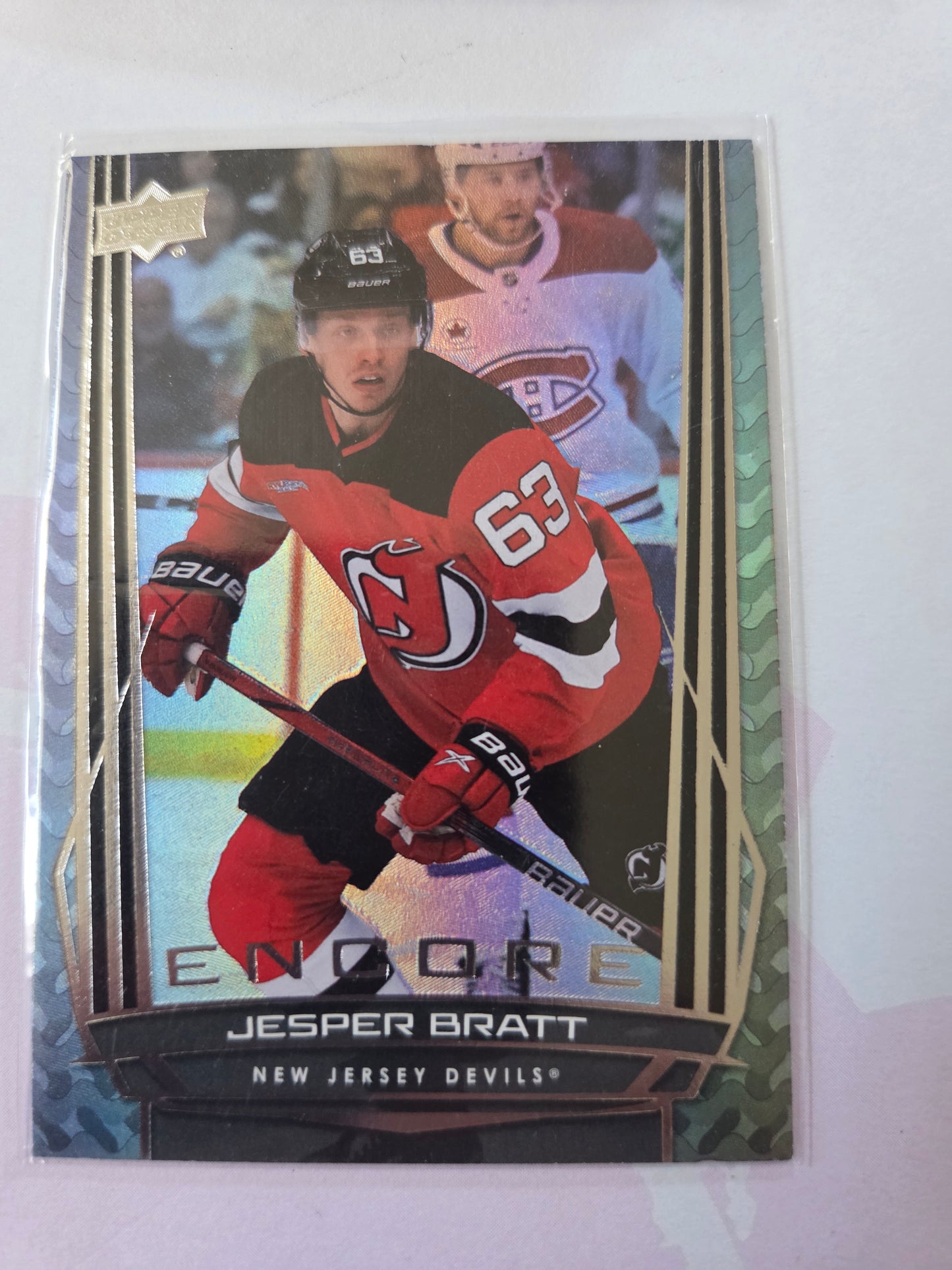 Jesper Bratt Upper Deck Series 1 Encore [New Jersey Devils]