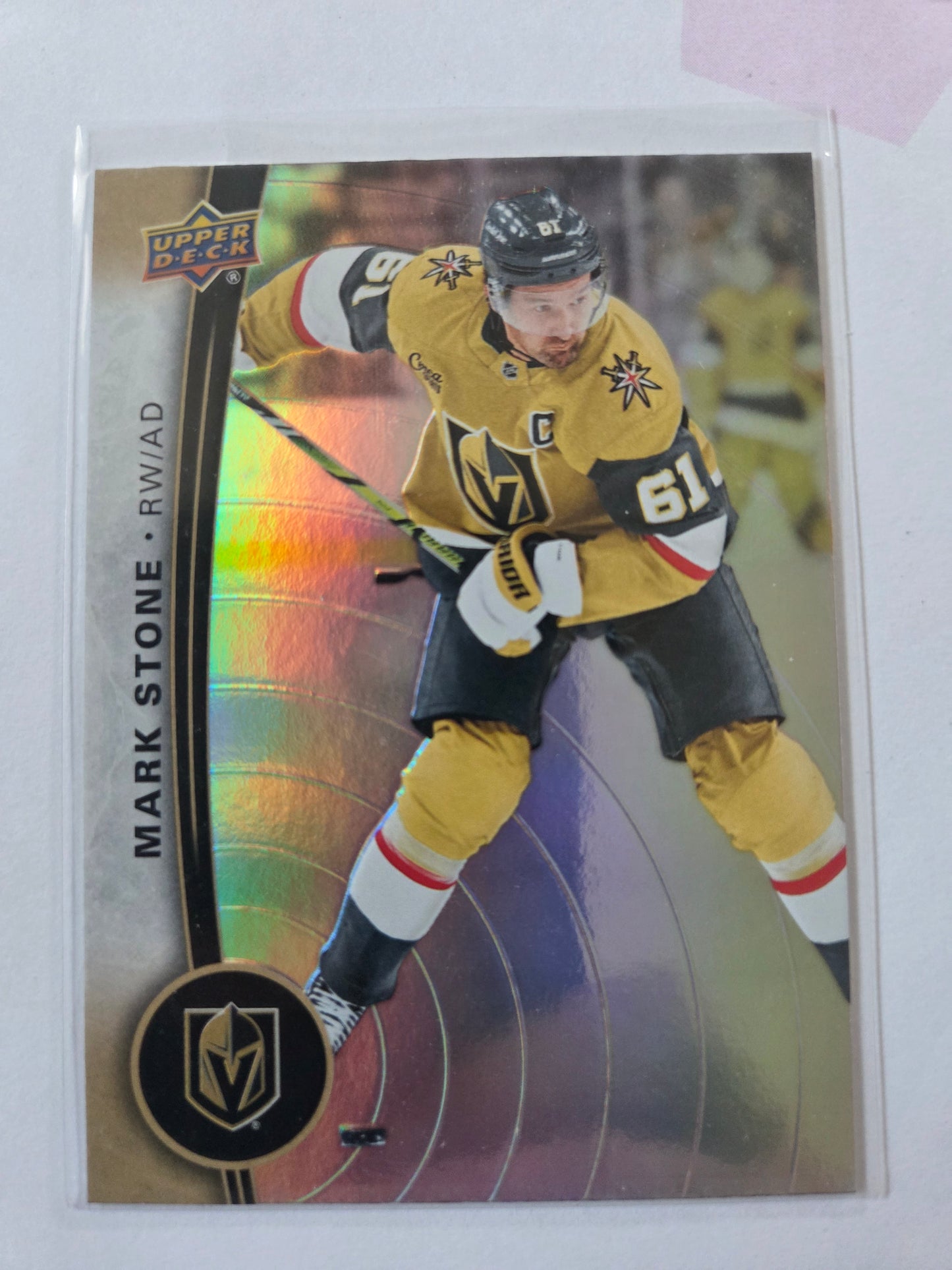 Mark Stone Upper Deck Tim Hortons #61 [Las Vegas Golden Knights]