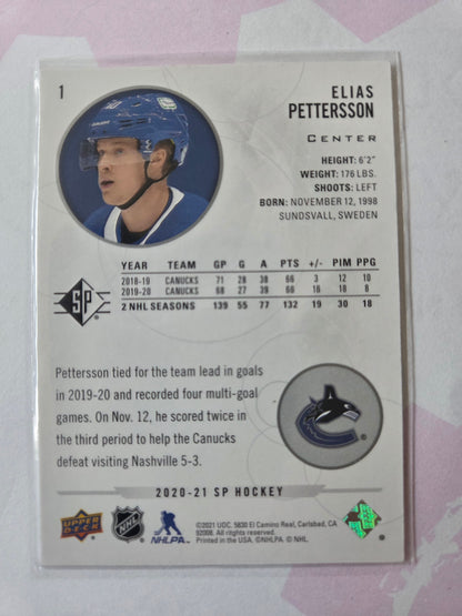 Elias Pettersson SP Hockey #1 [Vancouver Canucks]