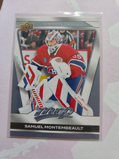 Samuel Montembeault Upper Deck MVP Hockey #69 [Montreal Canadians]