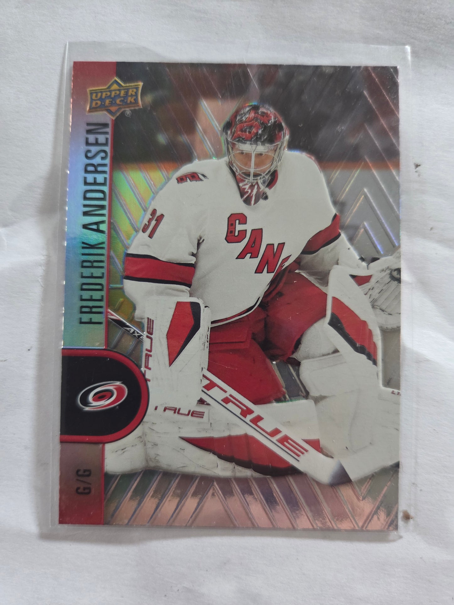 Frederik Andersen Tim Hortons Upper Deck #15 [Carolina Hurricanes]