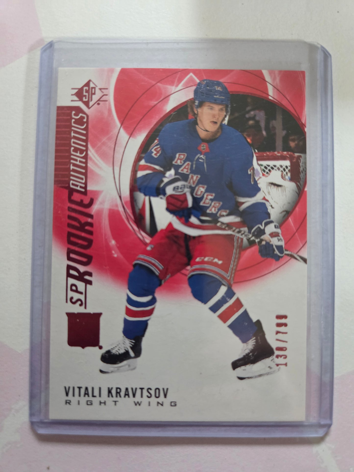 Vitali Kravtsov Red SP Hockey 138/799 #137 [New York Rangers]