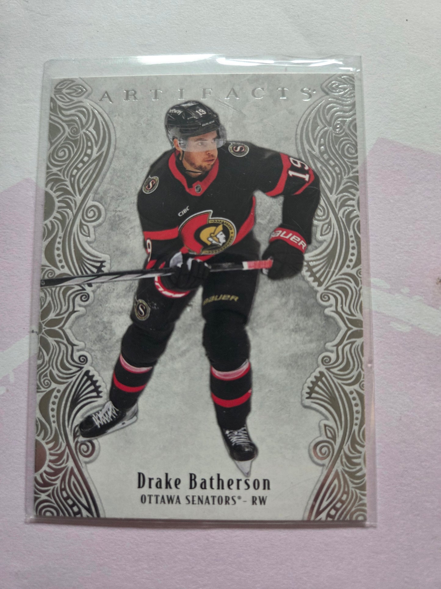 Drake Batherson Upper Deck Artifacts Hockey #60 [Ottawa Senators]
