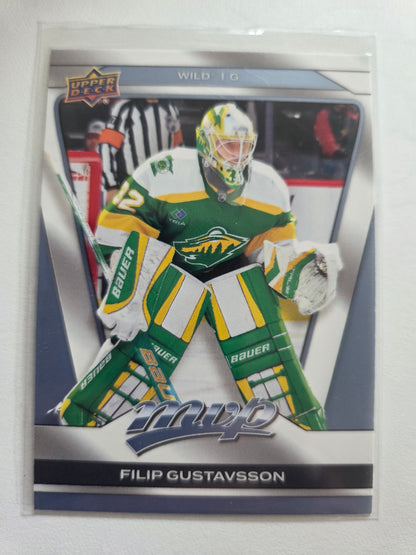 Filip Gustavsson Upper Deck MVP Hockey #182 [Minnesota Wild]