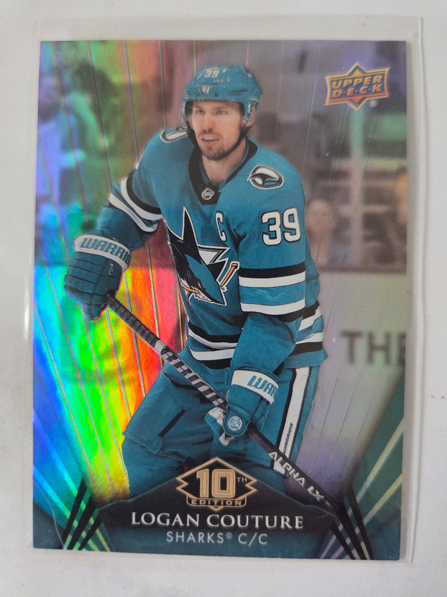 Logan Couture Upper Deck 10th Edition #74 [San Jose Sharks]