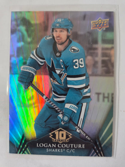 Logan Couture Upper Deck 10th Edition #74 [San Jose Sharks]
