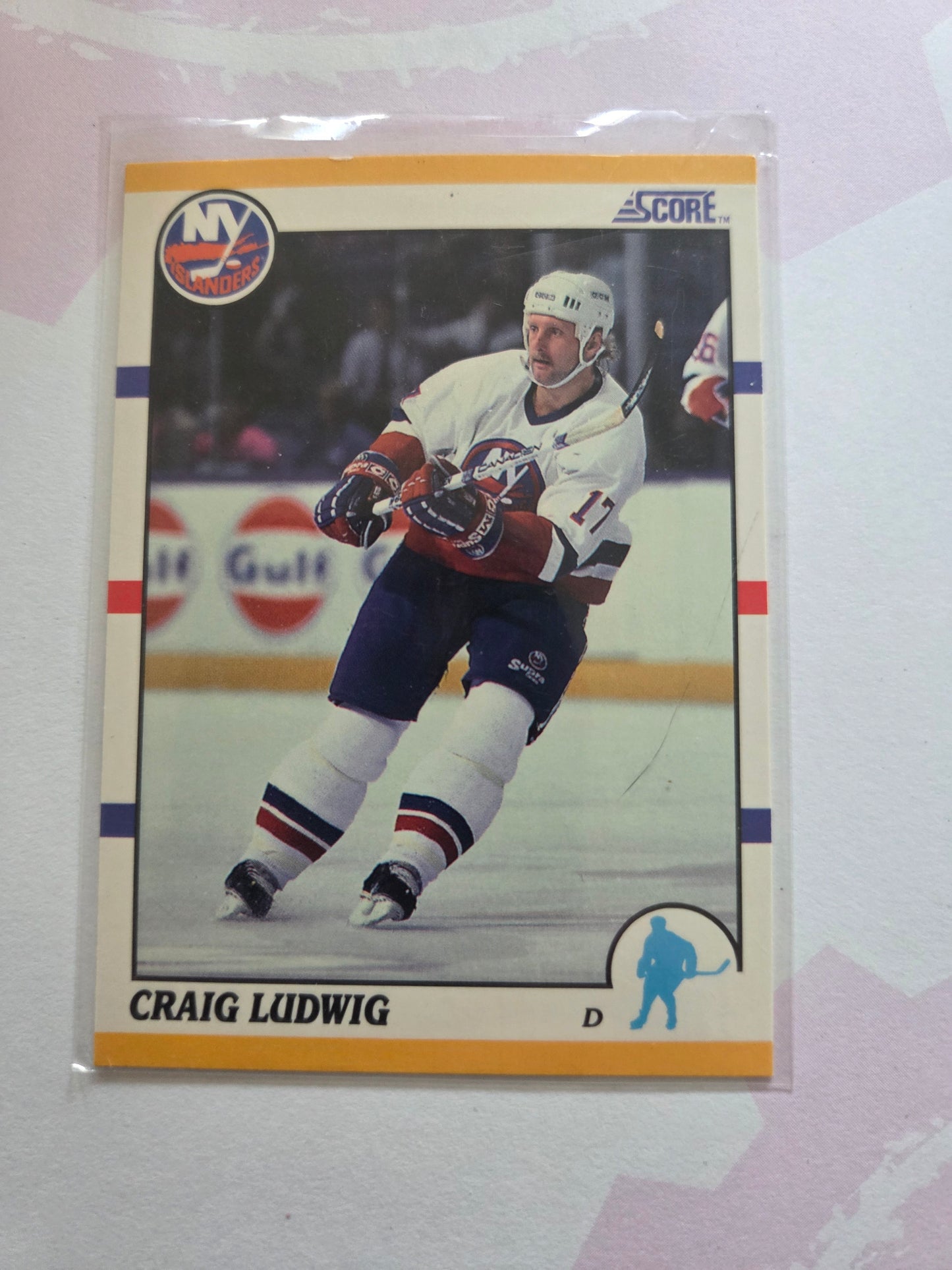 Craig Ludwig NHL Score #8t [New York Islanders]