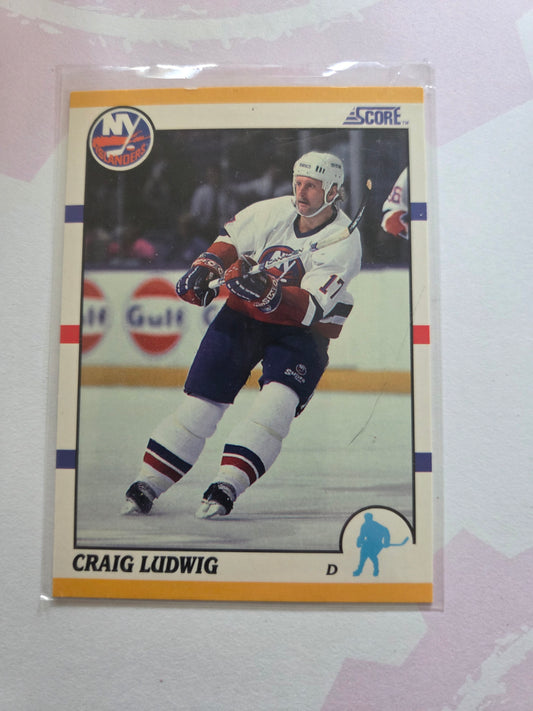 Craig Ludwig NHL Score #8t [New York Islanders]