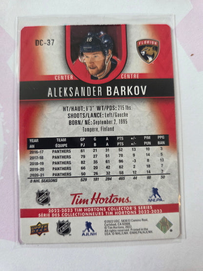 Aleksander Barkov Upper Deck Tim Hortons [Florida Panthers]