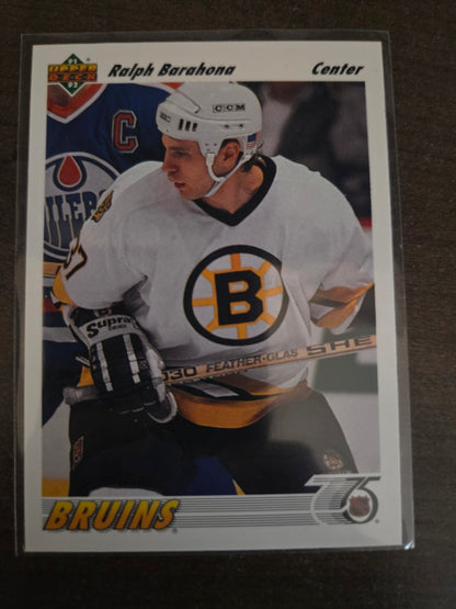 Ralph Barahono Upper Deck #496 [Boston Bruins]