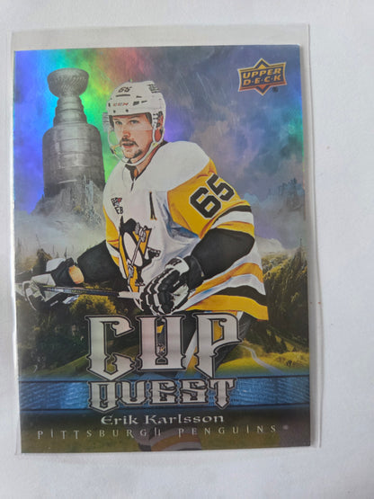 Erik Karlsson Upper Deck Cup Quest [Pittsburgh Penguins]