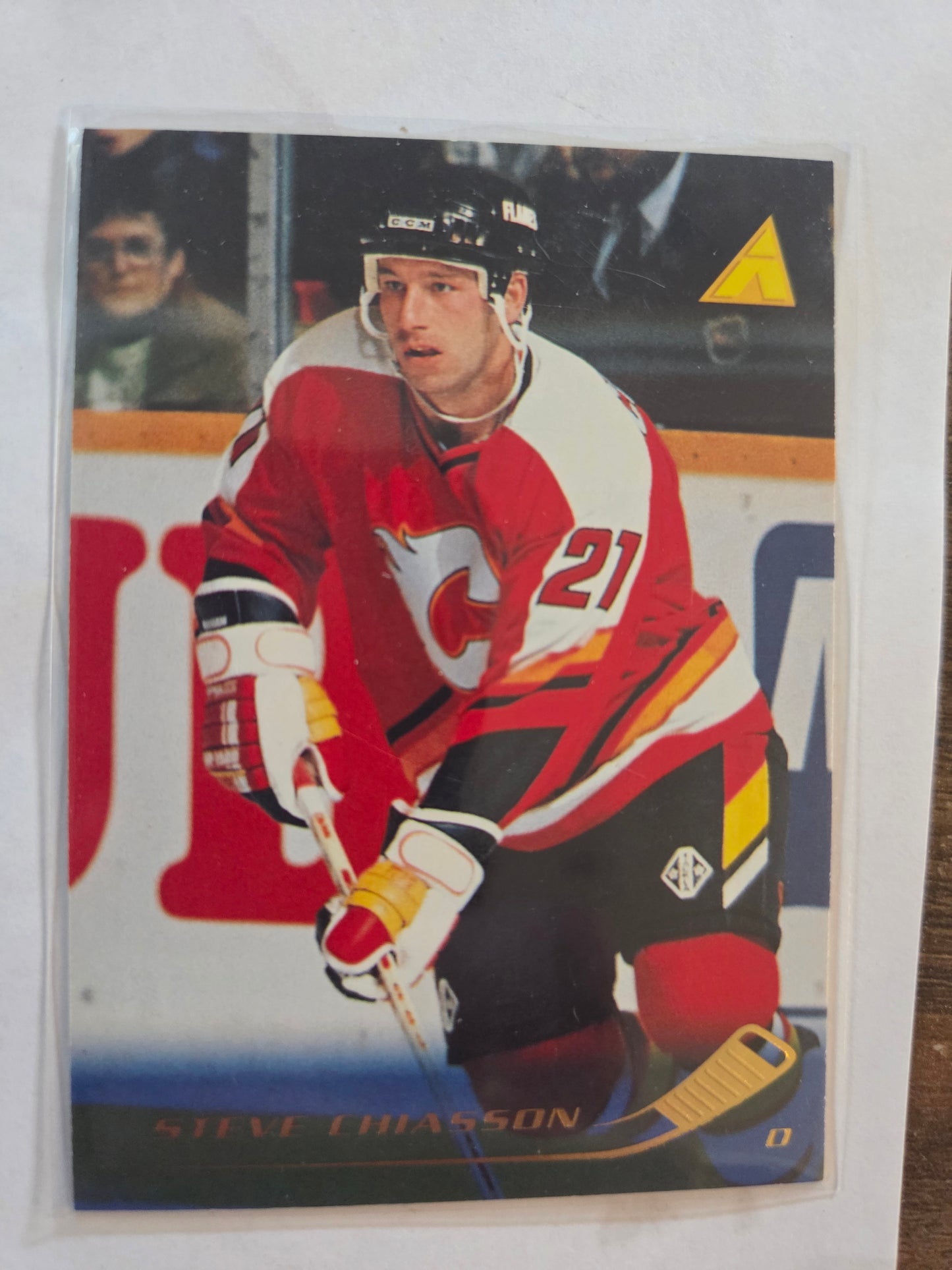 Steve Chiasson 95/96 Pinnacle #189 [Calgary Flames]