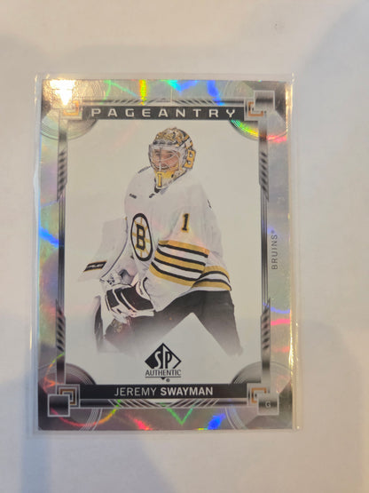 Jeremy Swayman Pageantry SP Authentic Hockey [Boston Bruins]