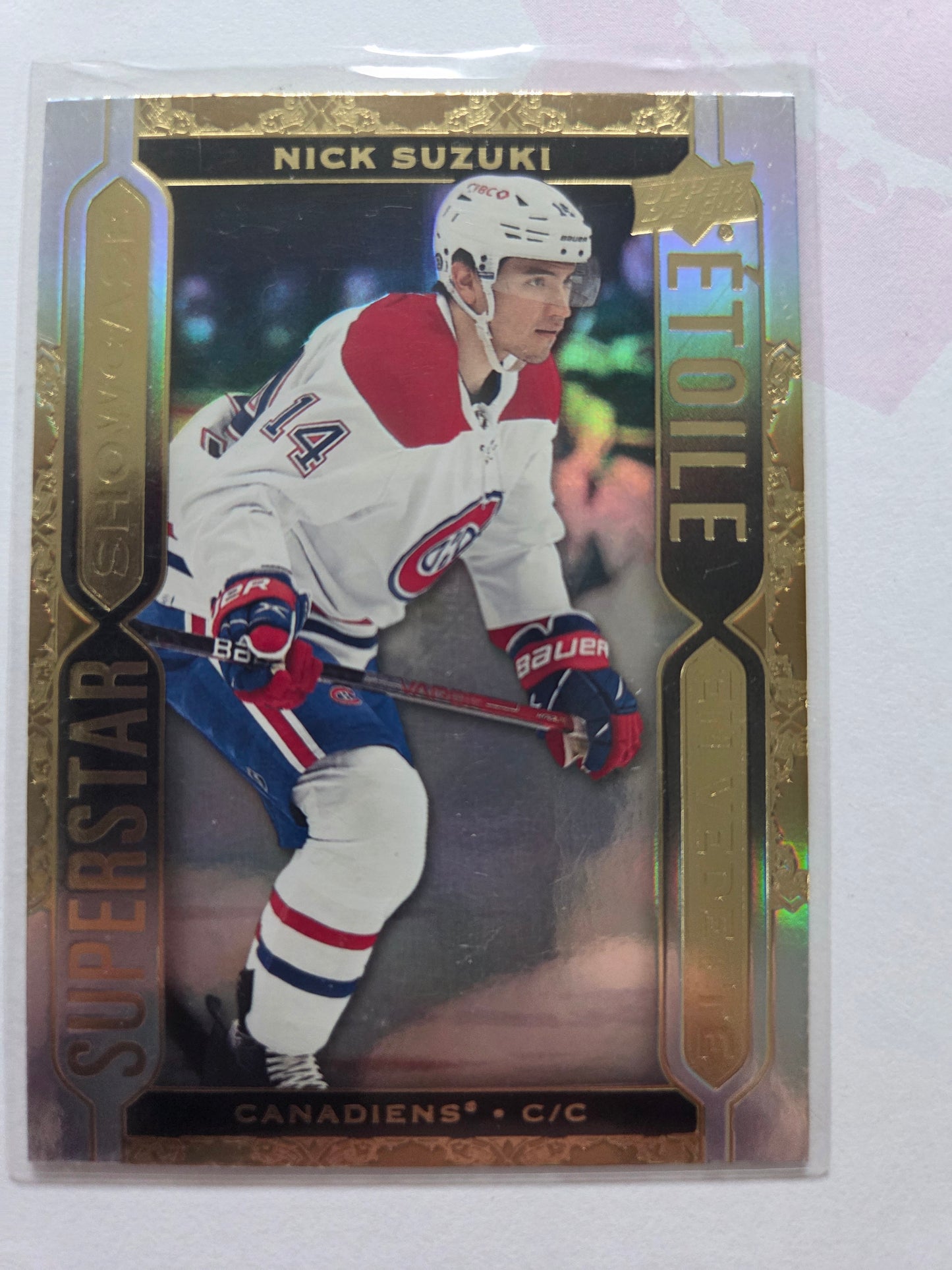 Nick Suzuki Upper Deck Superstar Showcase [Montreal Canadians]