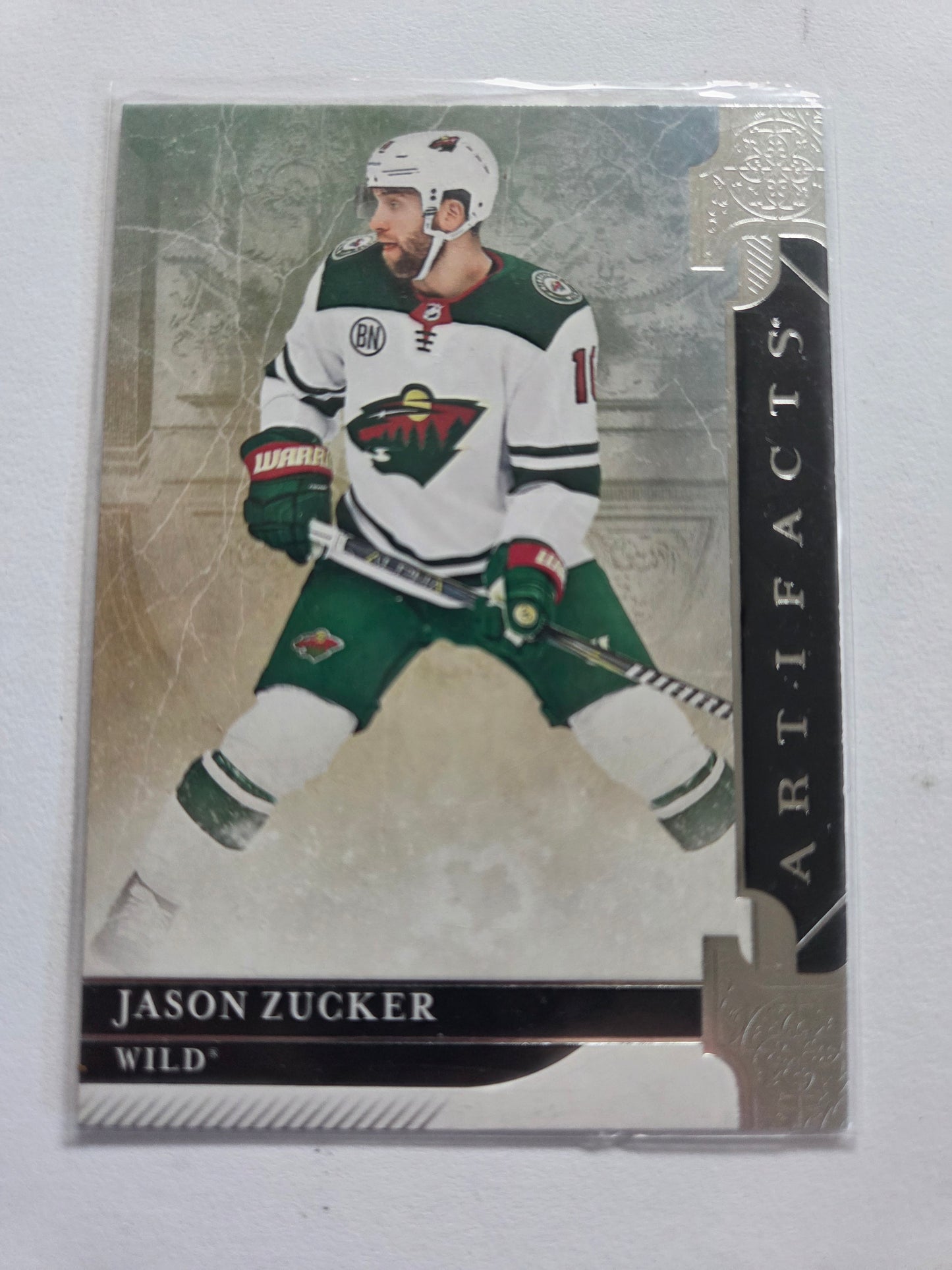 Jason Zucker Upper Deck Artifacts Hockey #48 [Minnesota Wild]