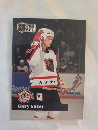 Gary Suter French NHL Pro Set #276 [Calgary Flames]