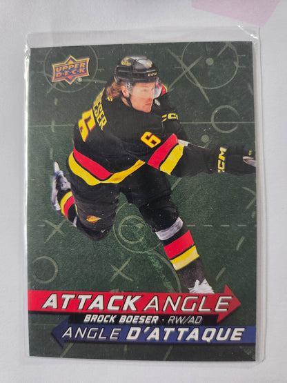 Brock Boeser Upper Deck Attack Angle [Vancouver Canucks]
