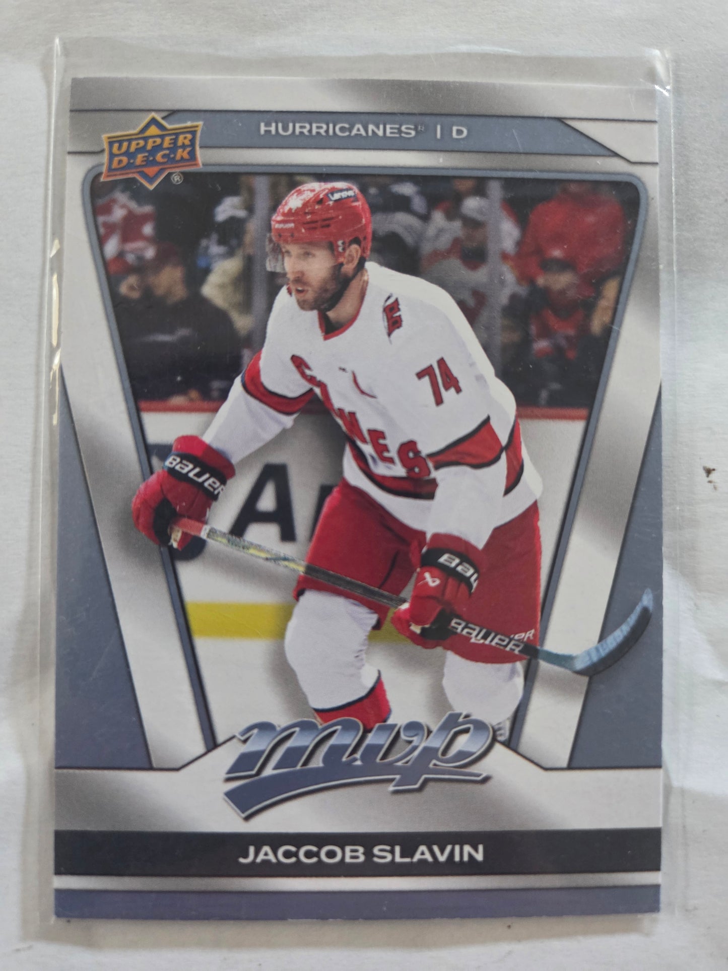 Jaccob Slavin Upper Deck MVP Hockey #124 [Carolina Hurricanes]