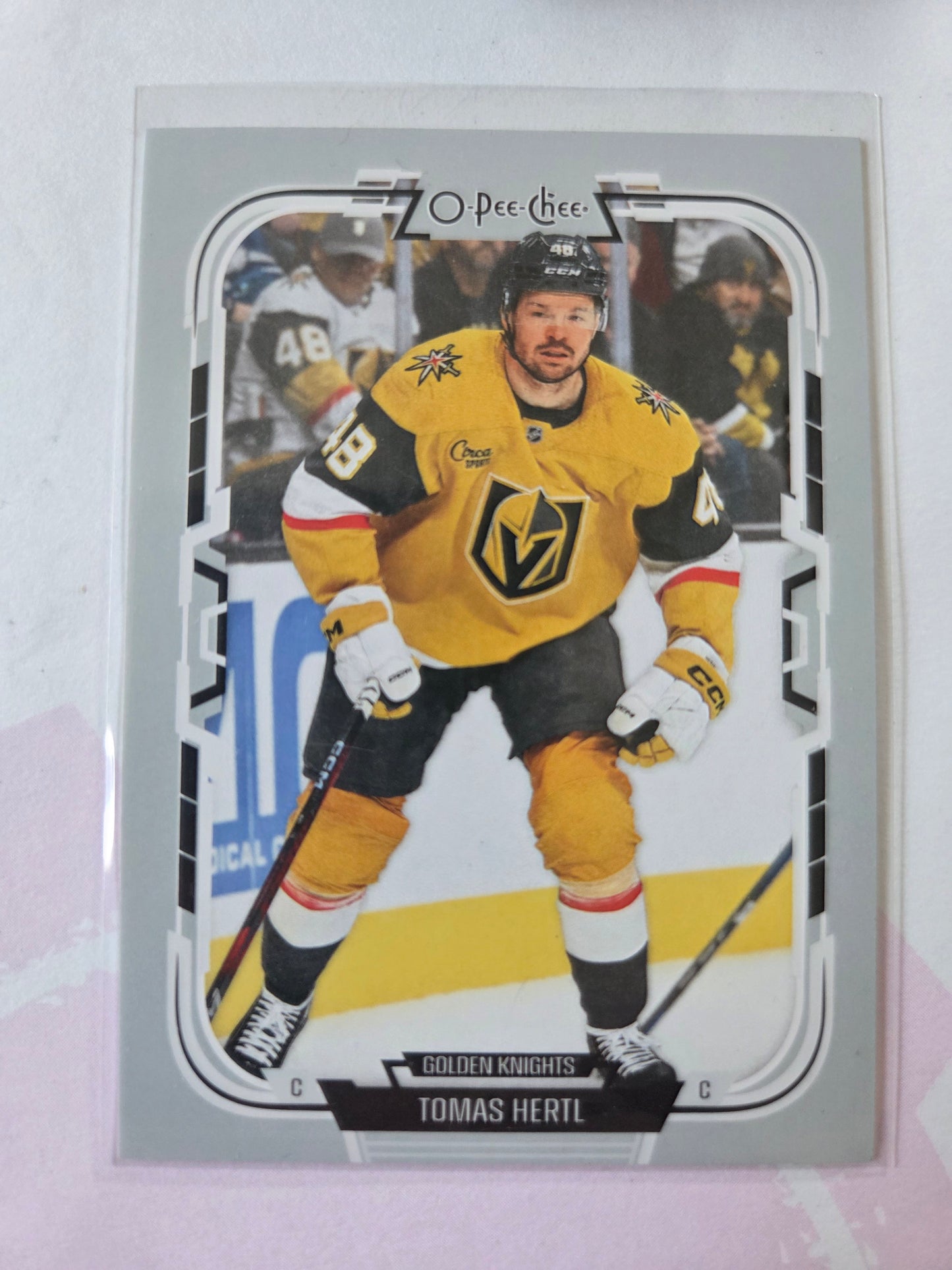 Tomas Hertl O-Pee-Chee Hockey #445 [Las Vegas Golden Knights]