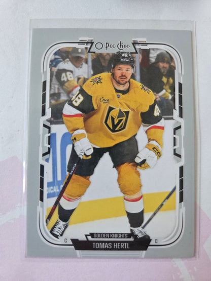 Tomas Hertl O-Pee-Chee Hockey #445 [Las Vegas Golden Knights]