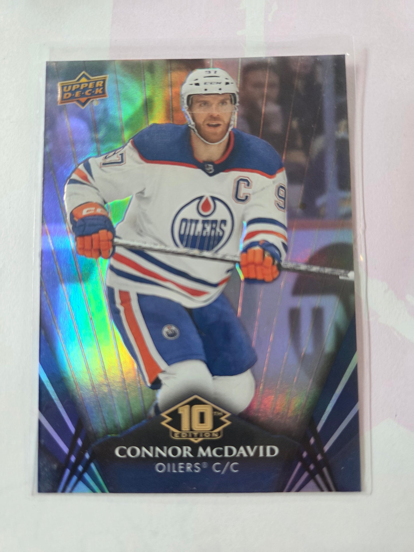 Connor McDavid Upper Deck 10th Edition #97 [Edmonton Oilers]