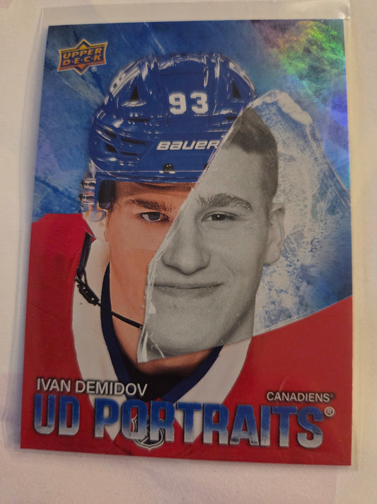 Ivan Demidov Upper Deck Series 2 UD Portraits [Montreal Canadians]