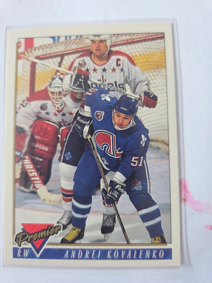 Andrei Kovalenko NHL Premier Hockey #198 [Quebec Nordiques]
