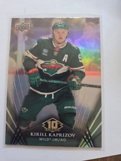 Krill Kaprizov Upper Deck 10th Edition #70 [Minnesota Wild]